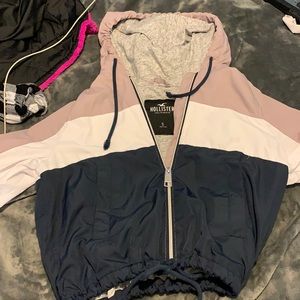 Hollister striped jacket